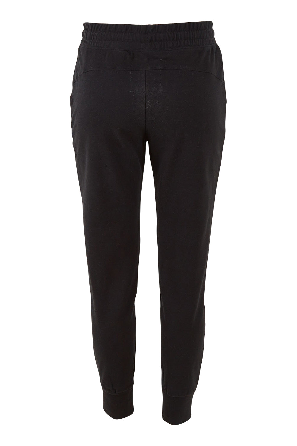 Product shot of the Elements Lazy Days Pant in colour Black (Black), from the back