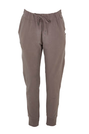 Product shot of the Elements Lazy Days Pant in colour Stonegrey (Grey), from the front