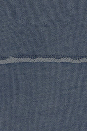 Product shot of the Elements Washed Simplified Crew in colour Blue (Blue), detail