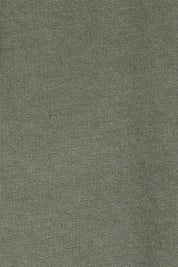 Product shot of the Elements Manly Cotton Tee in colour Khaki (Green), detail