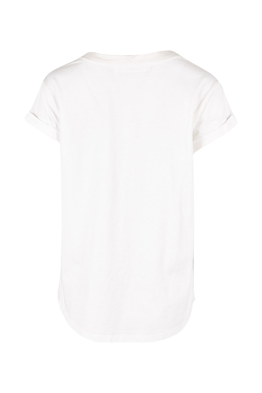 Product shot of the Elements Manly Cotton Tee in colour White (White), from the back