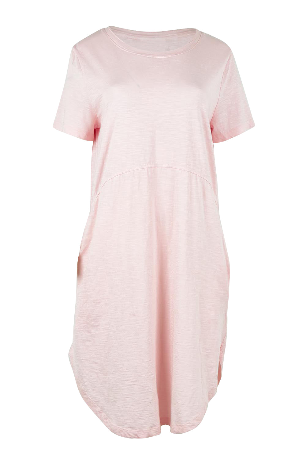 Product shot of the Elements Bay Cotton Dress – Ballerinap in colour Ballerinap, from the front