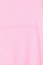 Product shot of the Elements Bay Cotton Dress in colour Lavender (Purple), detail