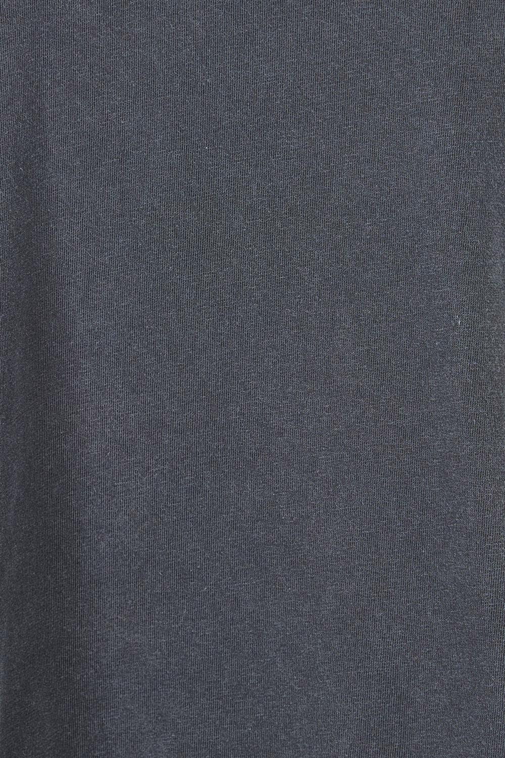 Product shot of the Elements Farrah Cotton Long Sleeve in colour Charcoal (Grey), detail