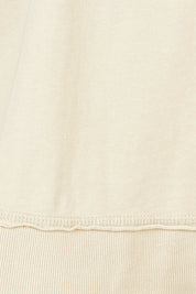 Product shot of the Elements Farrah Cotton Long Sleeve in colour Oat, detail
