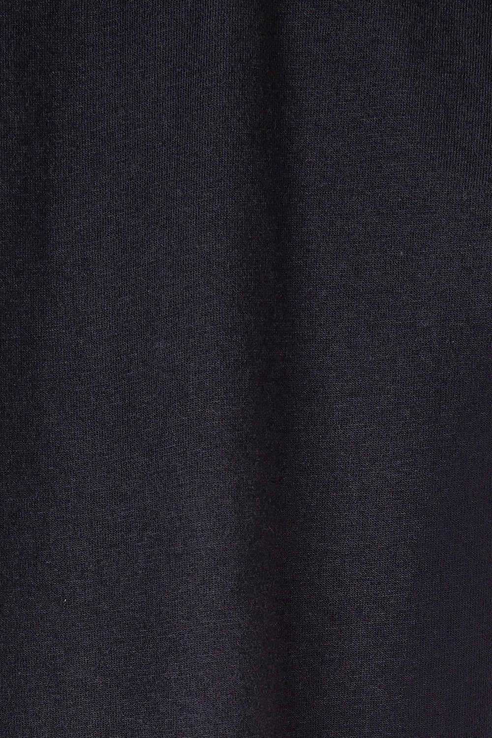 Product shot of the Elements Manly Vee Tee Dress in colour Black (Black), detail
