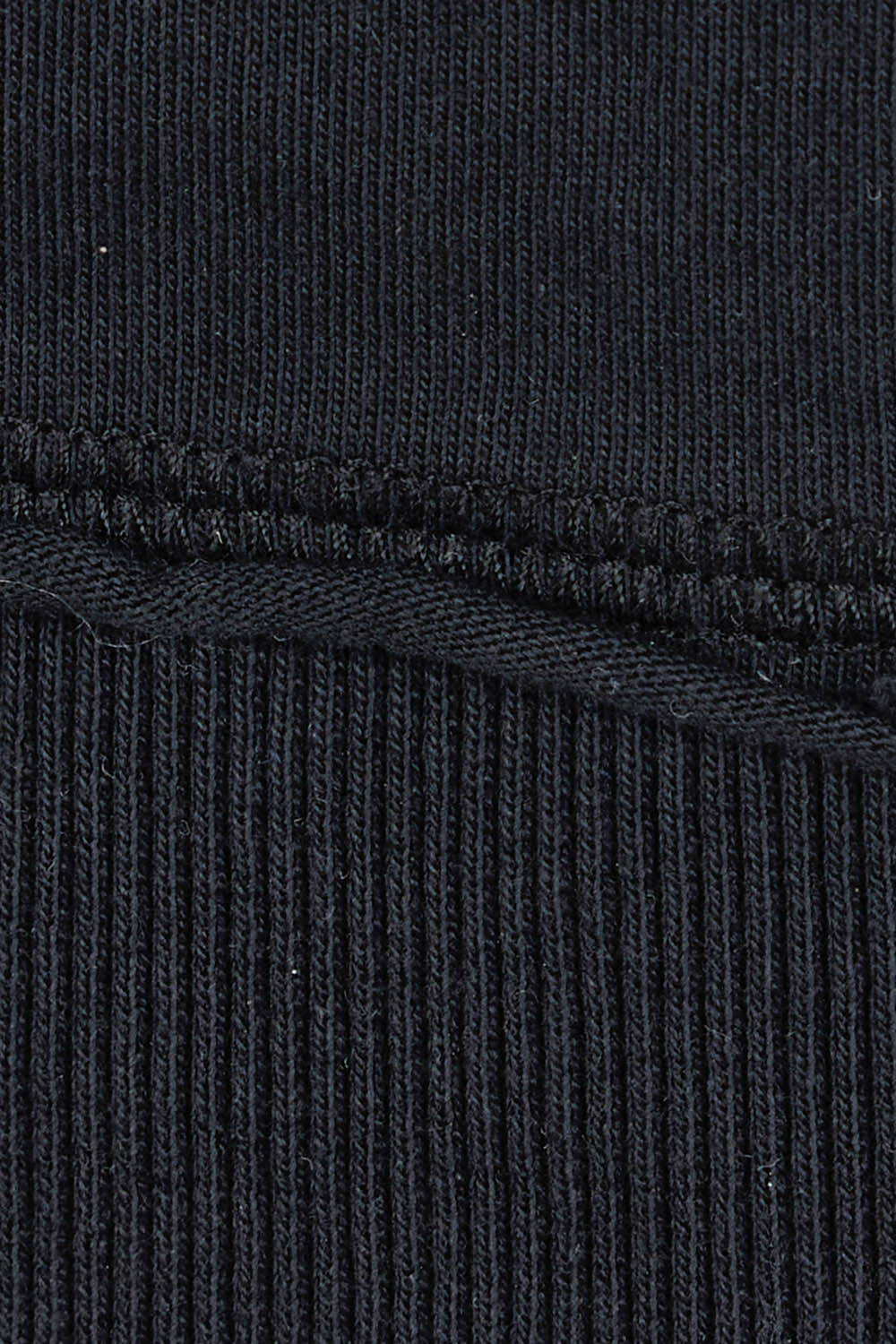 Product shot of the Elements Farrah Short Sleeve Cotton Tee in colour Black (Black), detail