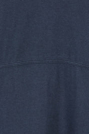 Product shot of the Elements Bungalow Dress in colour Dksapphire (Blue), from the back