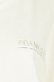 Product shot of the Elements Ember Zip Thru in colour White (White), detail