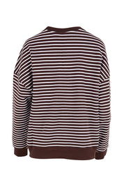 Elements Original Stripe Cotton Crew – Coffeewht