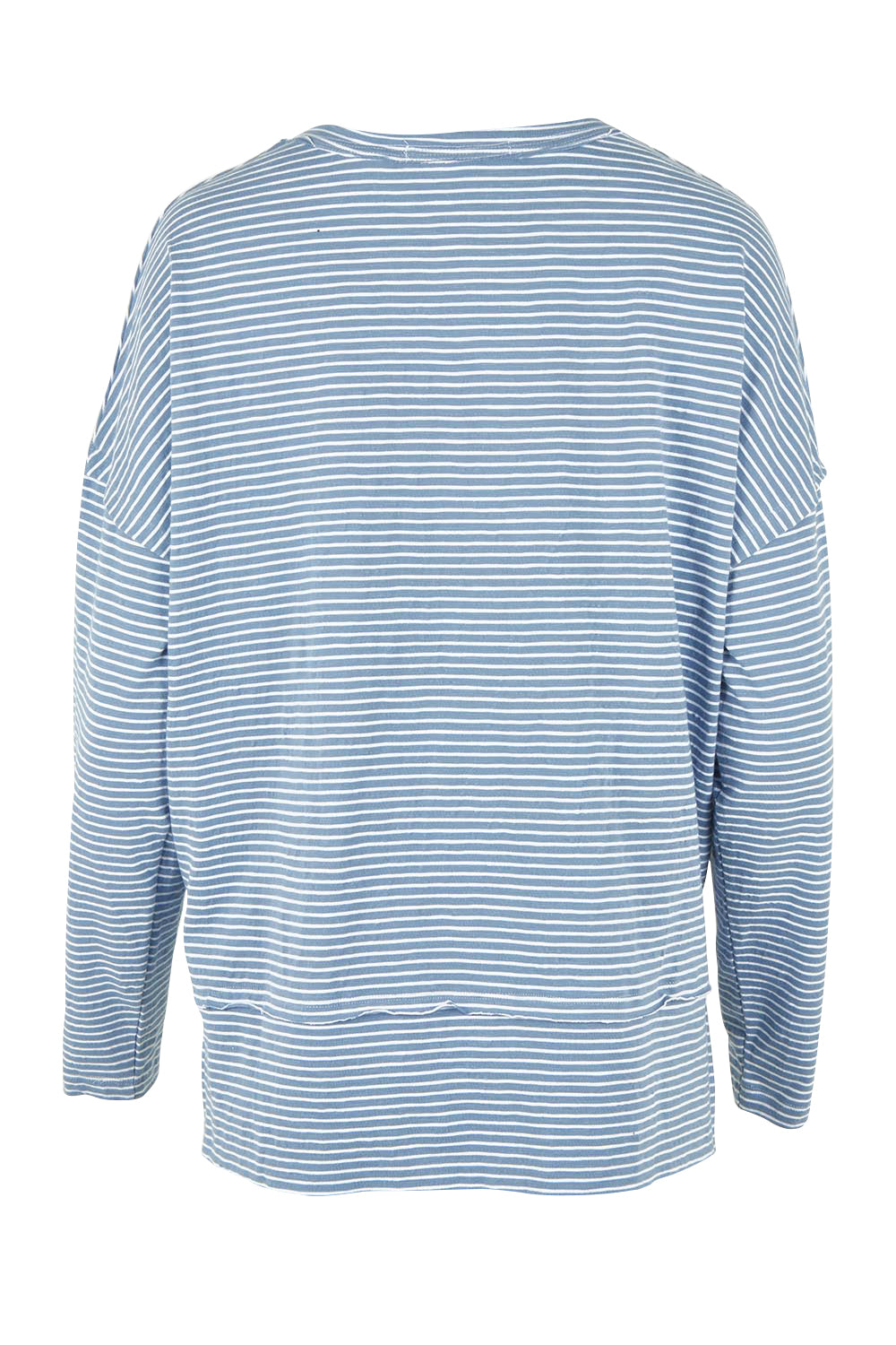 Elements Eddie Stripe Cotton Long Sleeve Top – Cbluewhite