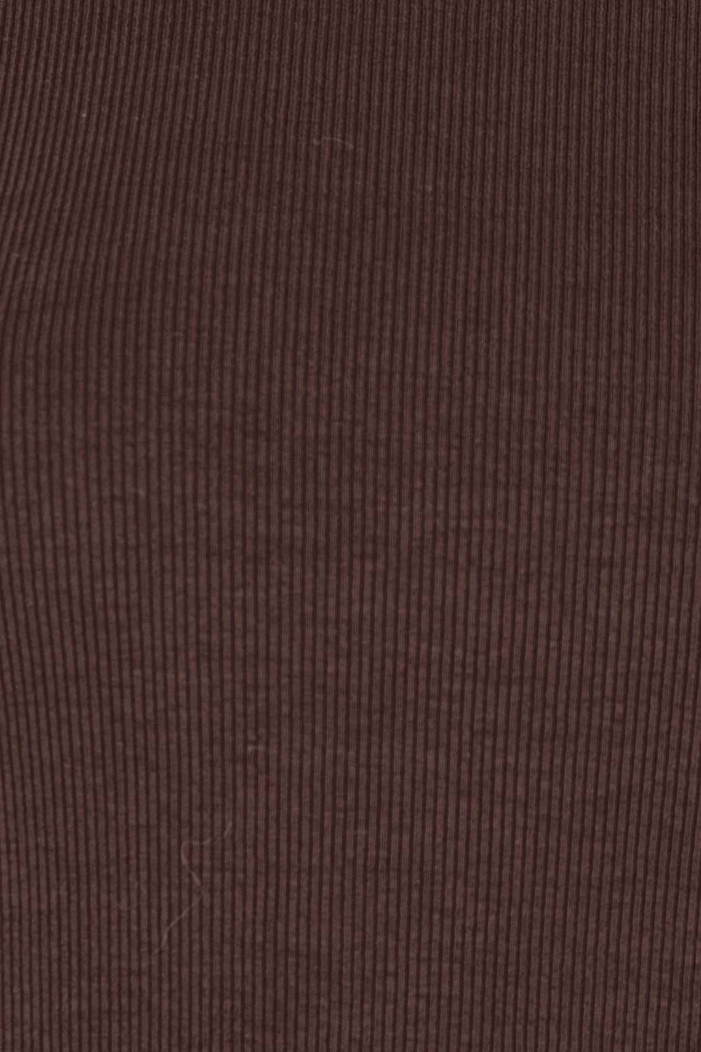 Elements Scoop Rib Cotton Long Sleeve Tee – Coffee