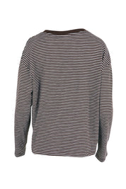 Elements Hutch Stripe Cotton Long Sleeve Tee - Coffeewhite