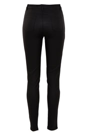 Product shot of the Ynez Essential Coated Pant in colour Black (Black), from the back
