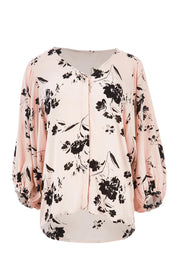 Product shot of the Dream Big Blouse in colour DreamBigBl (Pink), from the front