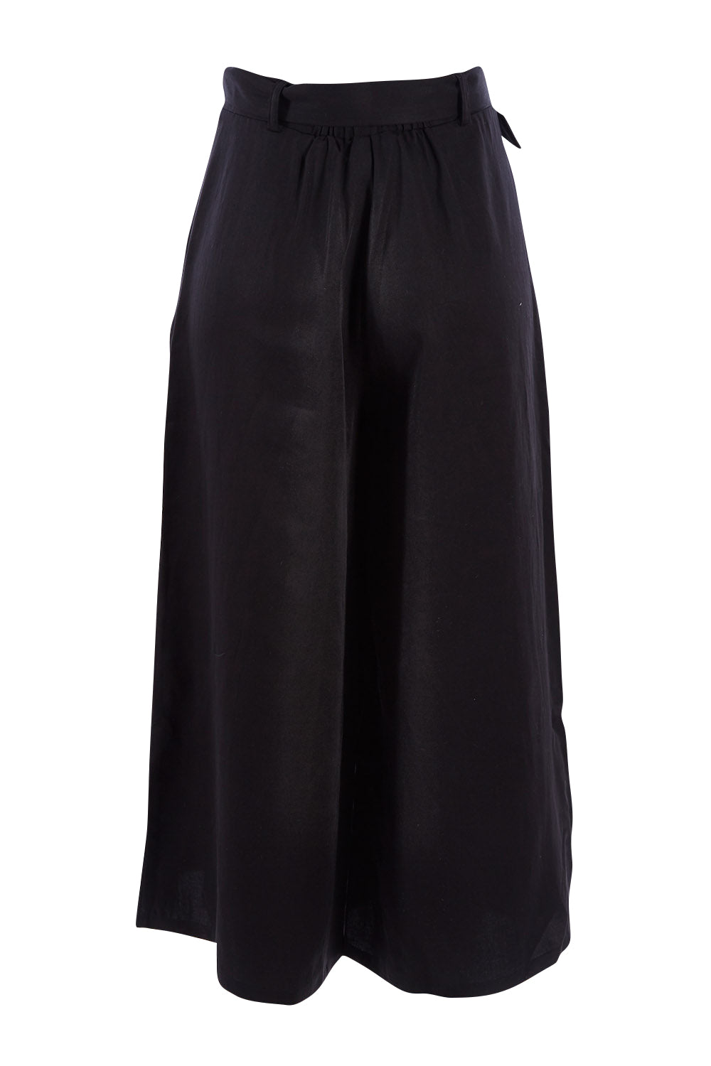 Product shot of the Before Sunset Pant in colour Black (Black), from the back