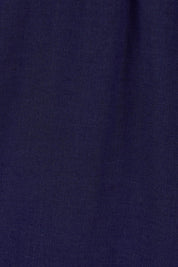 Product shot of the Our Love Linen Dress in colour Cobalt (Blue), detail