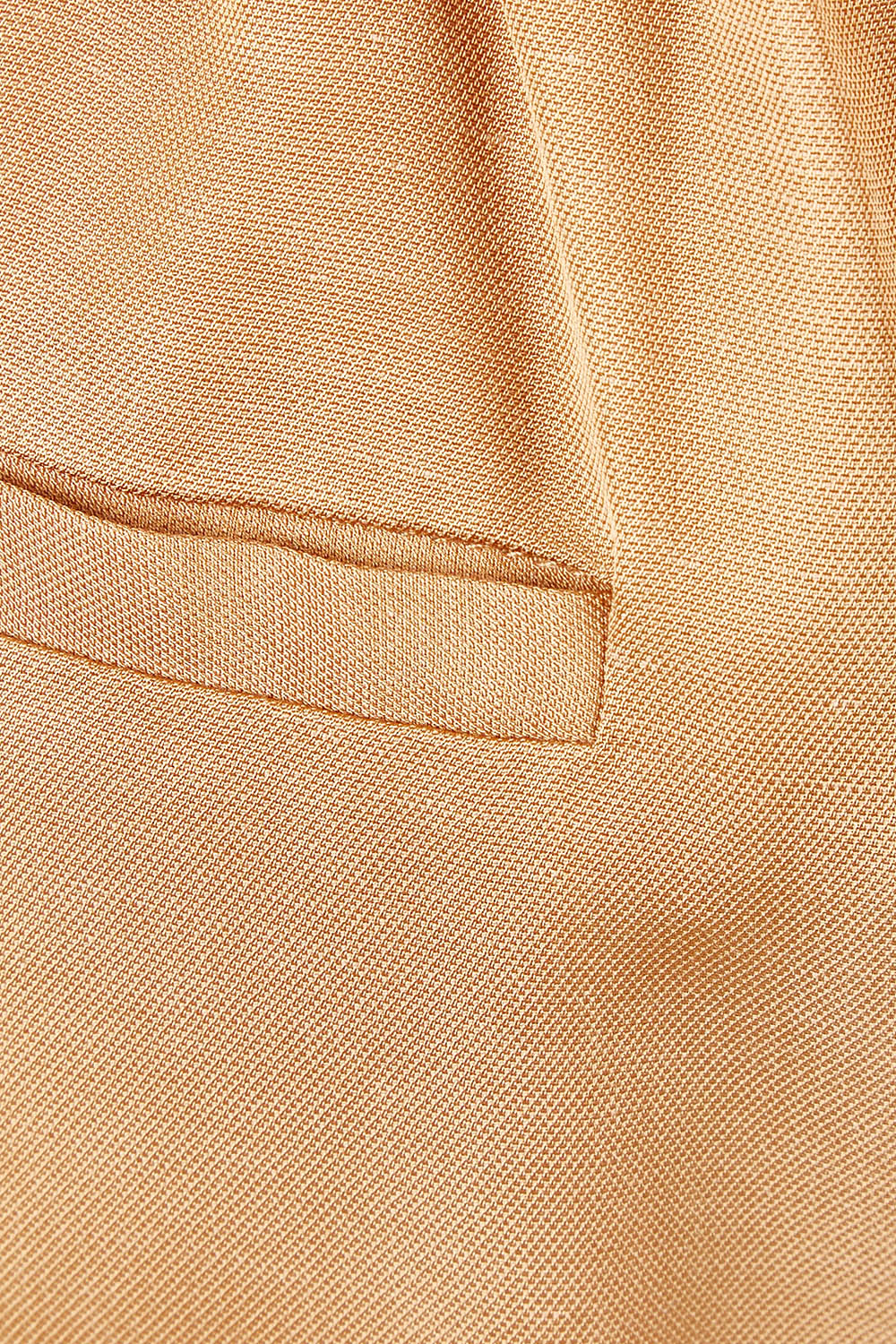 Product shot of the Heart & Soul Flare Pant in colour Caramel, detail