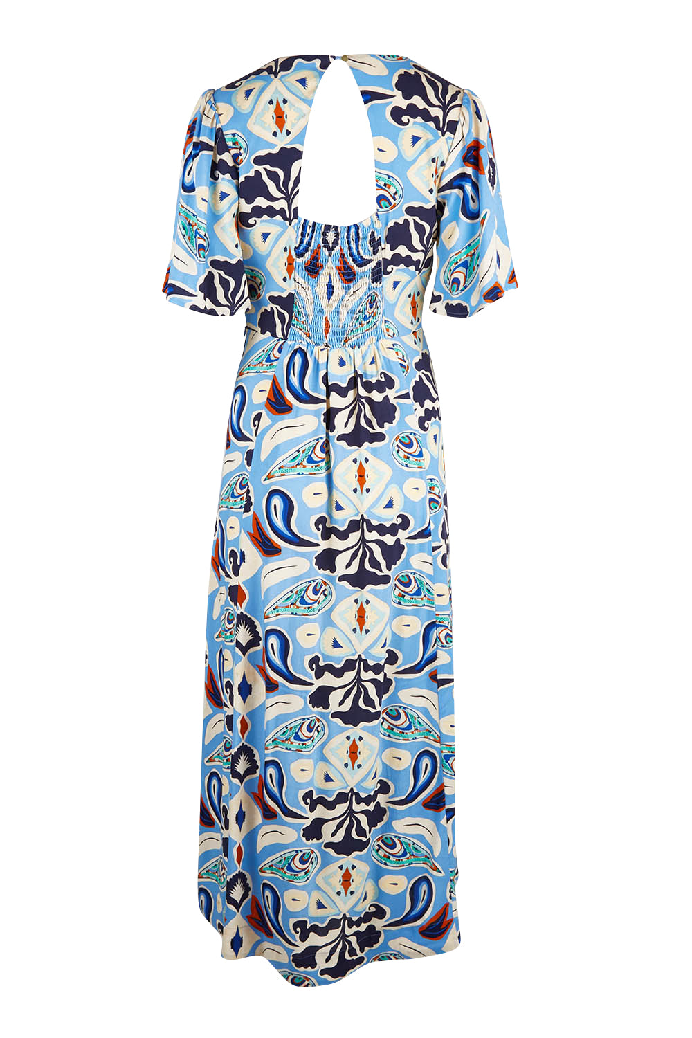 Preloved Missy V-Neck Maxi Dress - Paisley