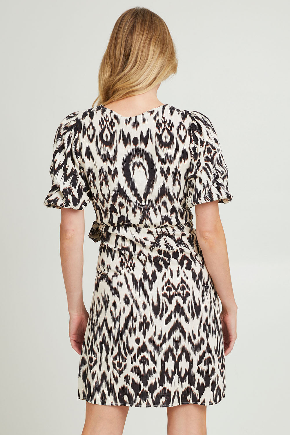 Preloved Paradise Wrap Dress - Animal