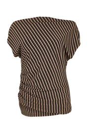 Product shot of the Everlyn Jersey Top in colour Multi, from the front