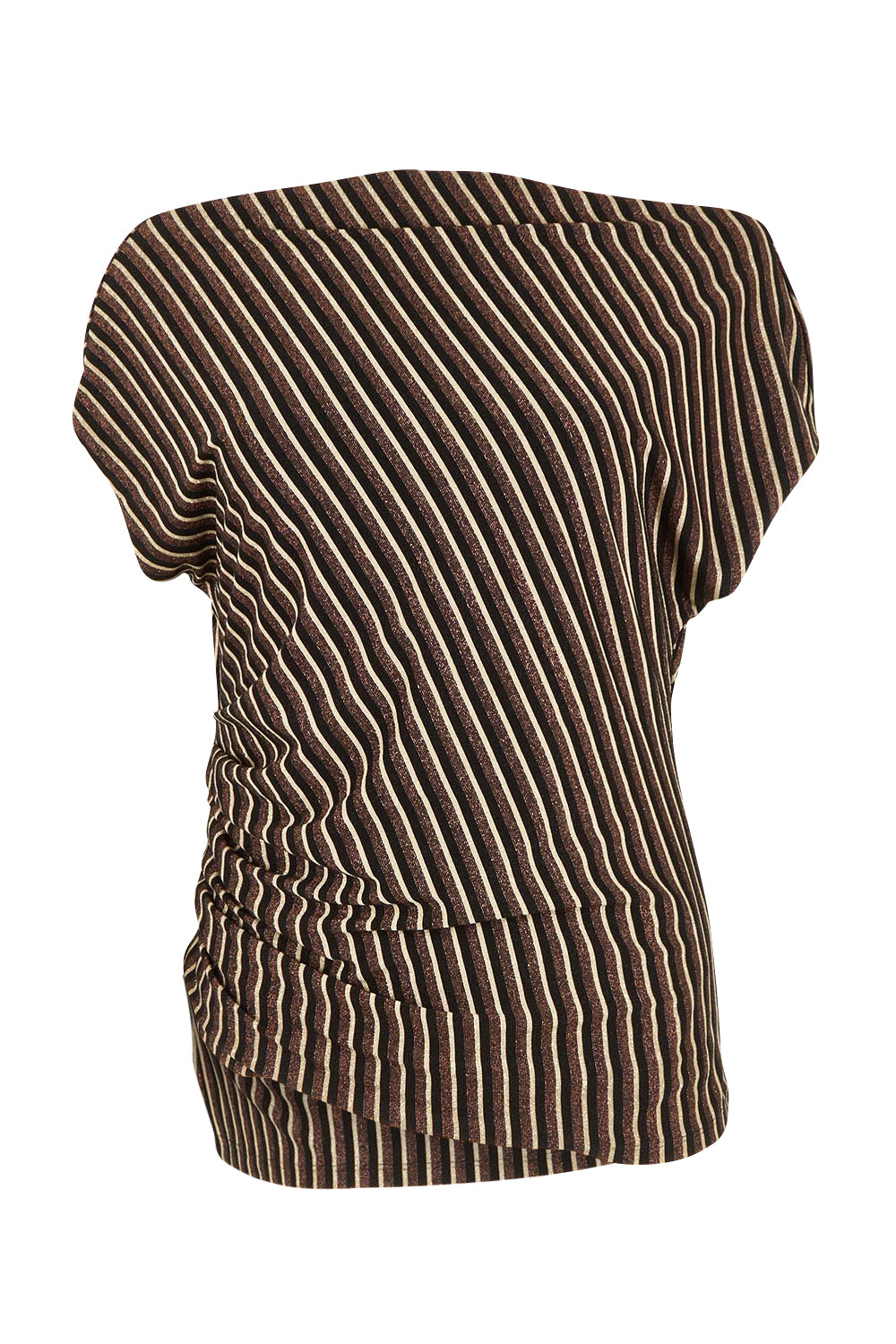 Product shot of the Everlyn Jersey Top in colour Multi, from the front