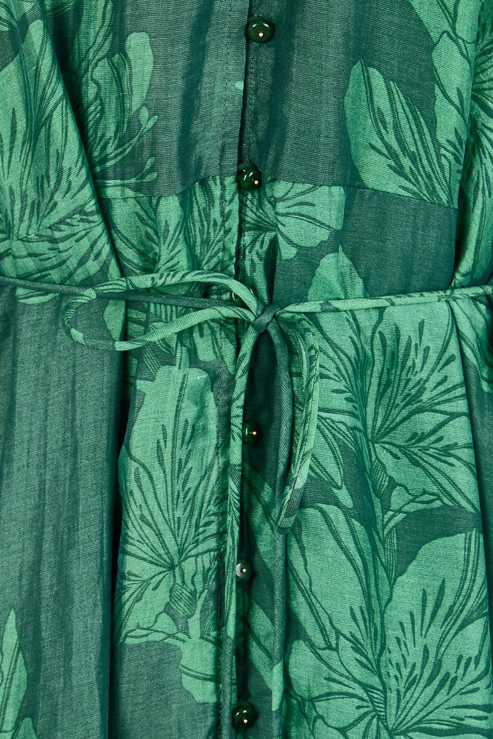 Lynn Tiered Dress – Evergreen