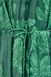 Lynn Tiered Dress – Evergreen