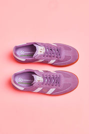 2001 Parallel Suede Canvas Sneaker - Lavender