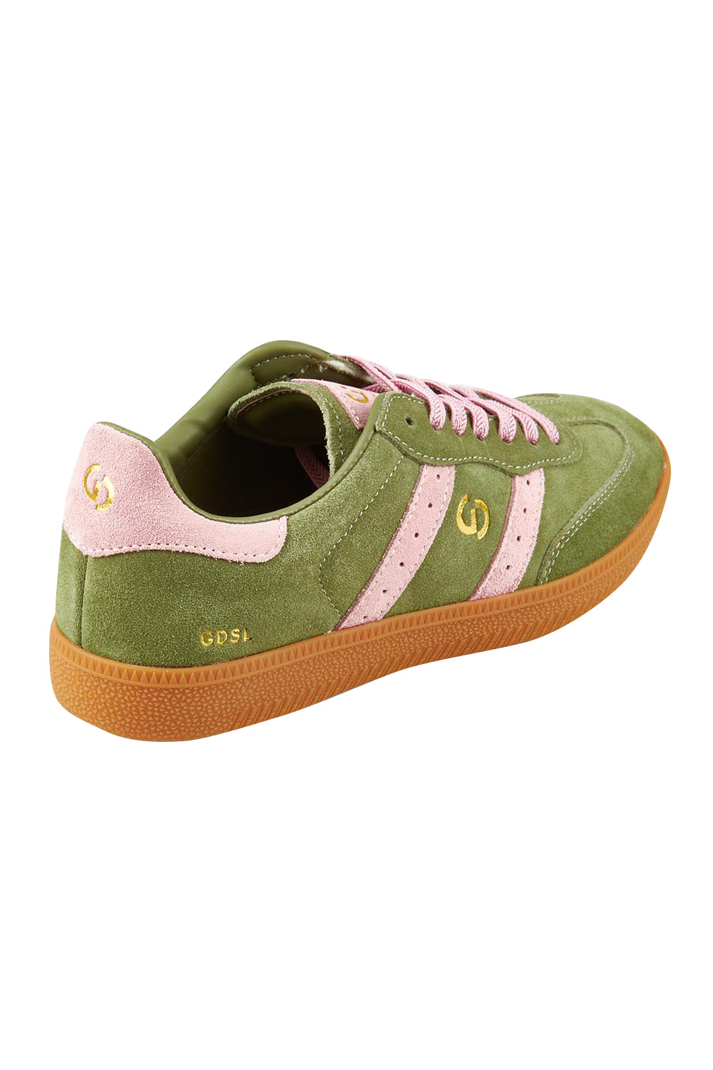 2001 Parallel Suede Sneaker - Sagepink