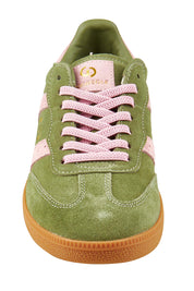 2001 Parallel Suede Sneaker - Sagepink