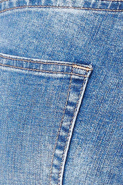 Product shot of the Marvel Jean in colour Denim (Blue), detail