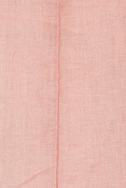 Product shot of the Frilled Hem Top in colour Rose (Pink), detail