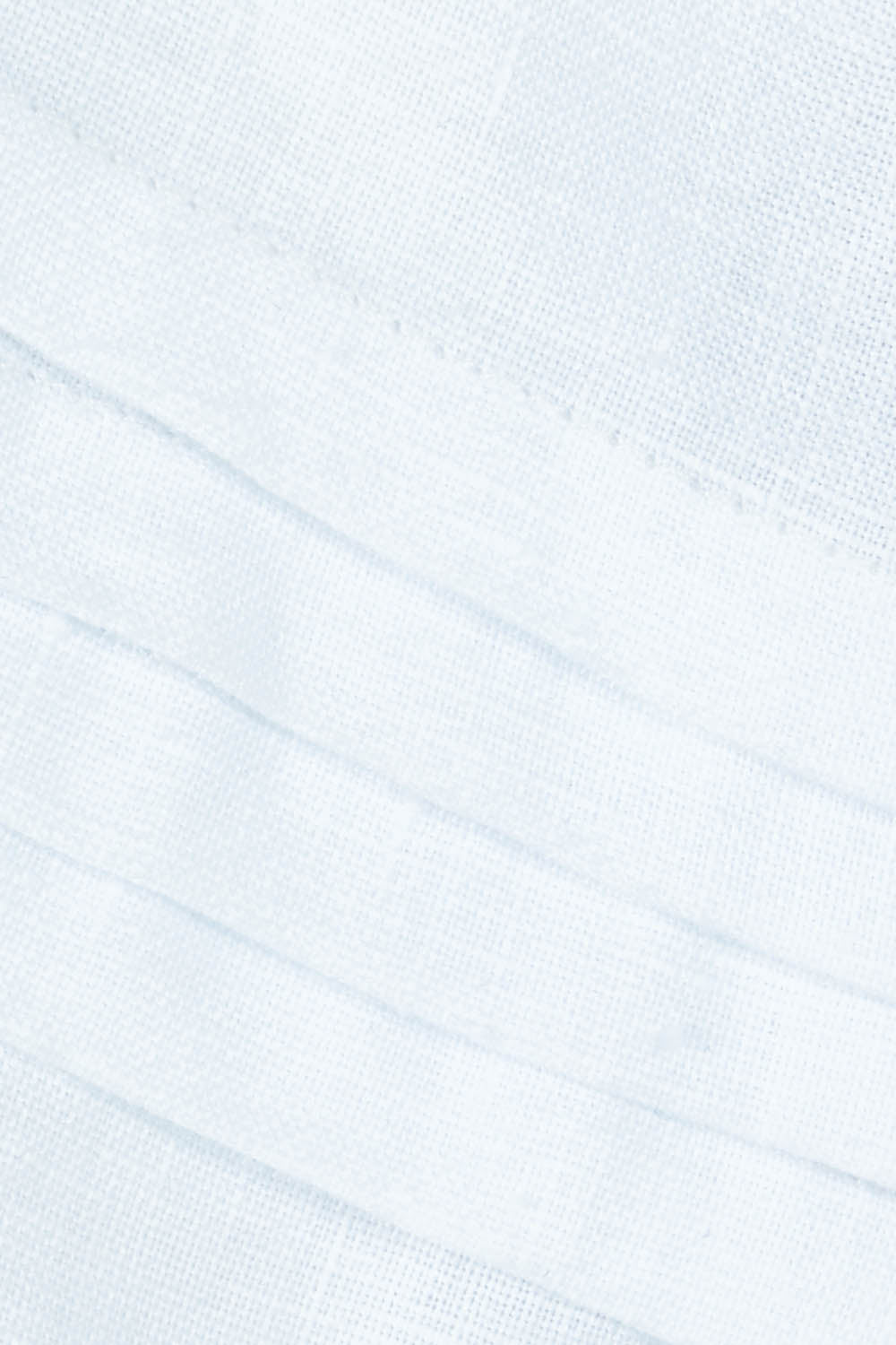 Product shot of the Diana Linen Top in colour White (White), detail
