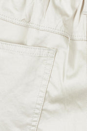 Product shot of the San Marino Cotton Shorts in colour Natural, detail