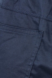 Product shot of the San Marino Cotton Shorts in colour Navy (Blue), detail