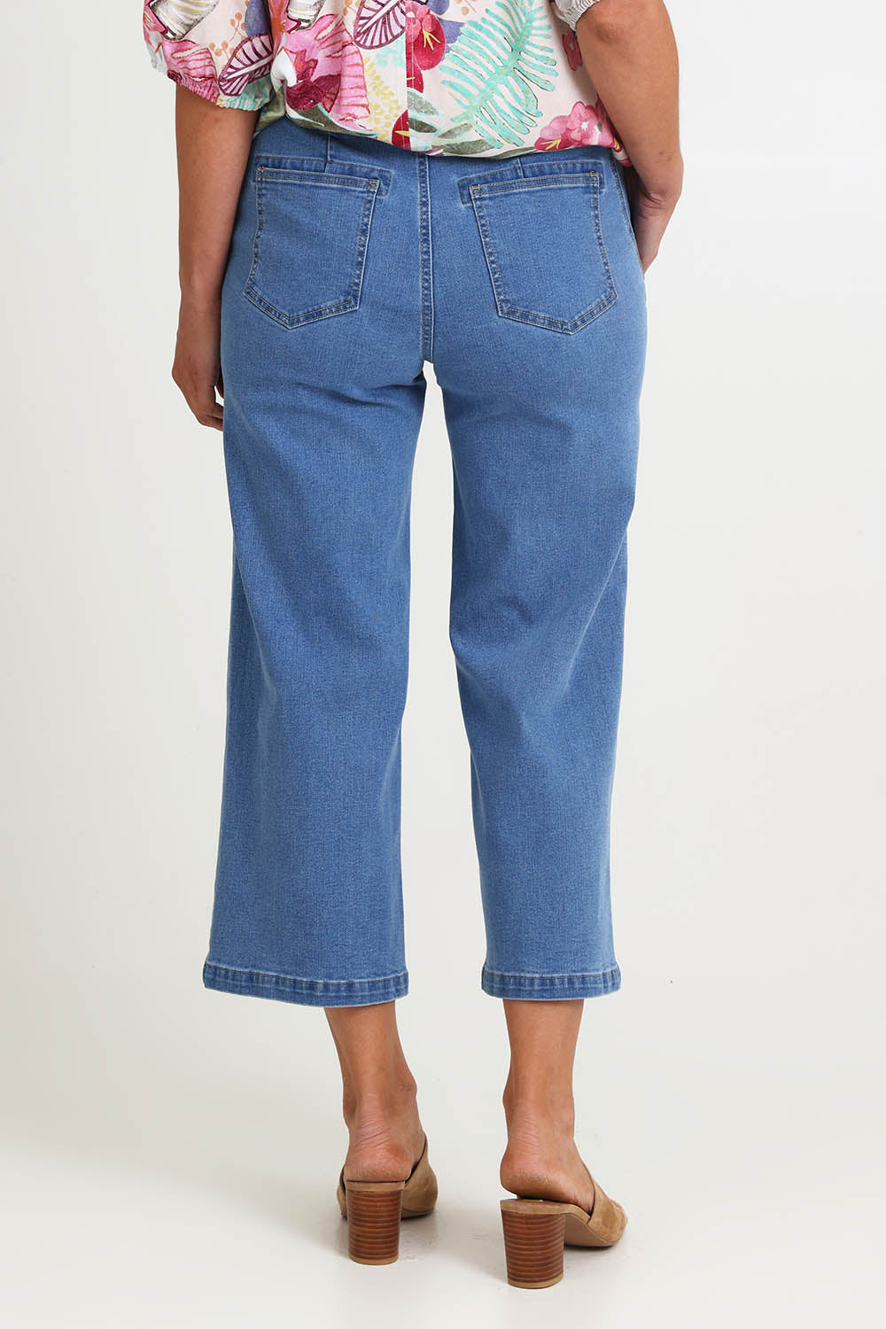 Hudson Crop Denim Jean - Denim