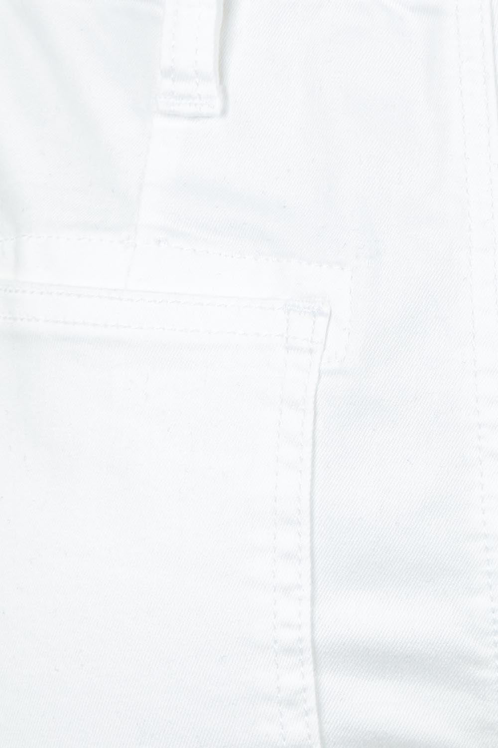 Hudson Crop Denim Jean - White