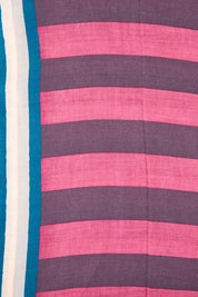 Fiona Stripe Scarf – Pink