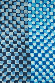 Frankie Geo Scarf – Blue