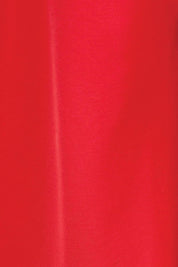 Product shot of the Wide Leg Ponte Pant – Brightred in colour Brightred, showing detail