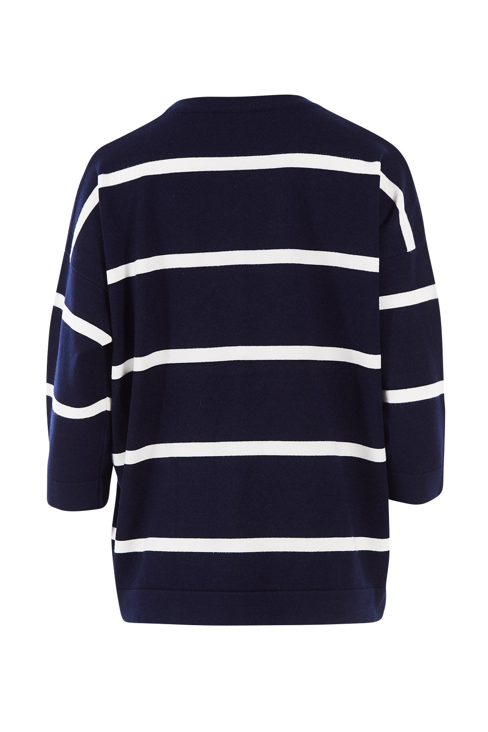 Product shot of the Together Sweater in colour Together (Blue), from the back
