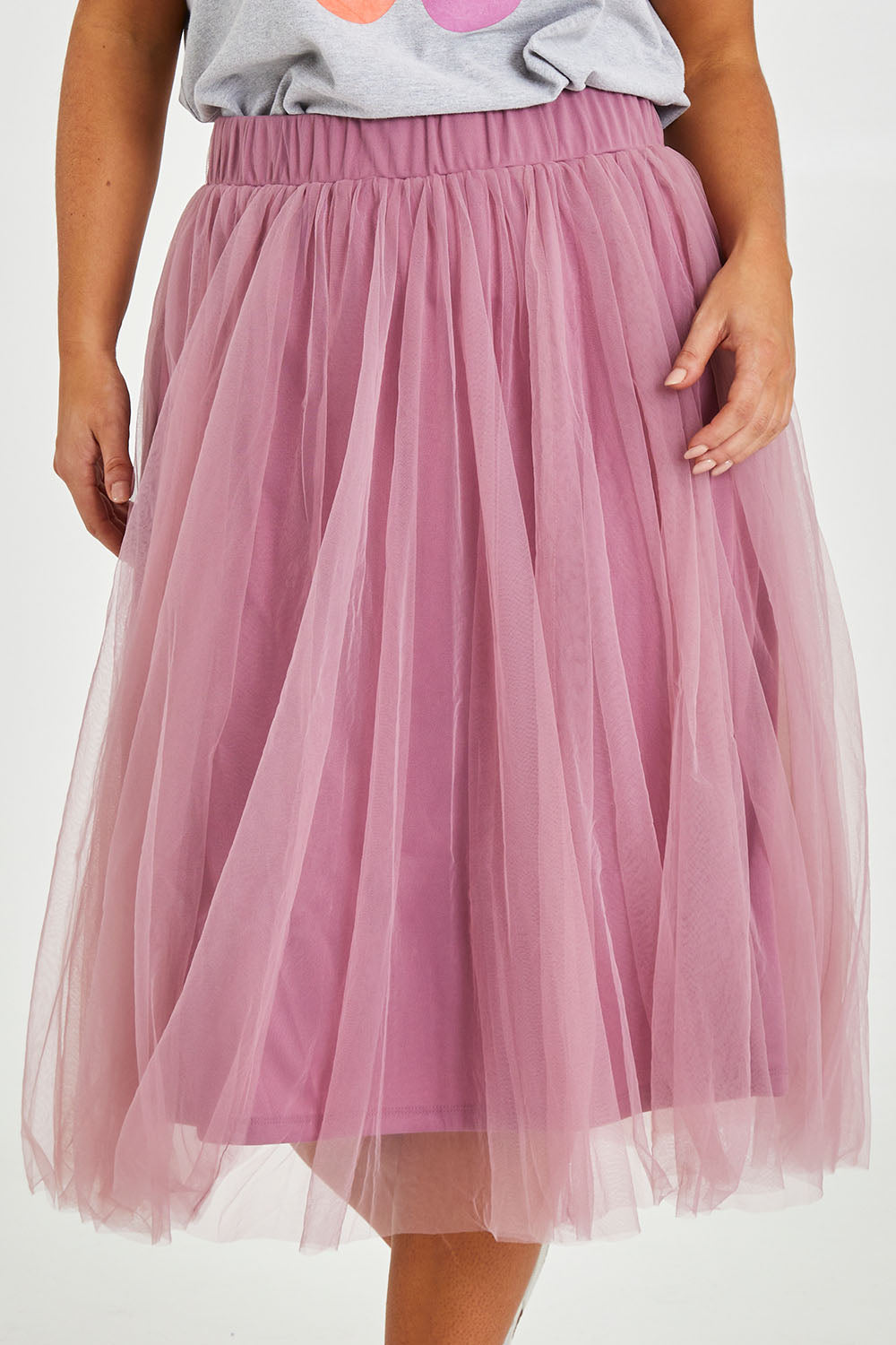 Preloved Tulle Skirt - Pinktulle