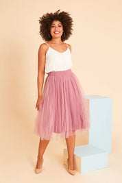 Preloved Tulle Skirt - Pinktulle