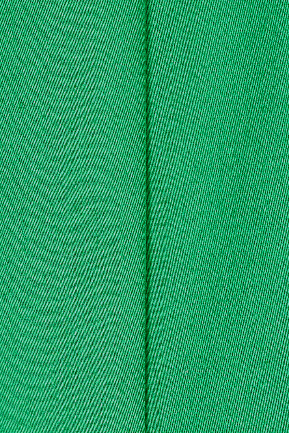 Product shot of the Buttoned Blazer in colour Emerald (Green), detail