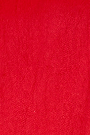 Product shot of the Billow Sleeve Top in colour Red (Red), detail