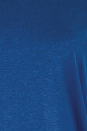 Product shot of the Ruffle Sleeve Top – Navy in colour Navy, showing detail