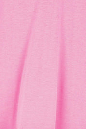 Product shot of the Ruffle Sleeve Top – Pink in colour Pink, showing detail