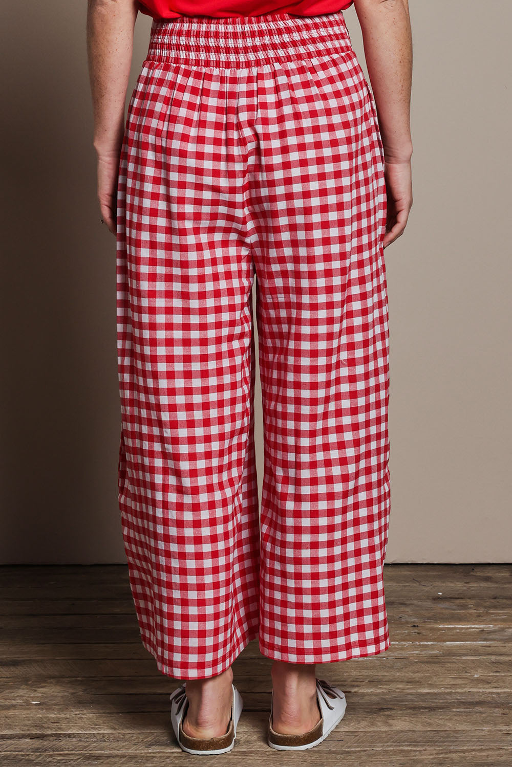 Preloved Cotton Waist Tie Pants – Ginghamred