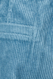 Product shot of the Cotton Blend Corduroy Pant in colour Arcticblue (Blue), detail
